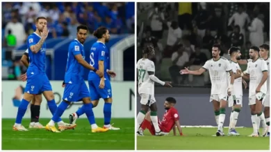 مباراة مثيرة بين الهلال والأهلي في الدوري السعودي